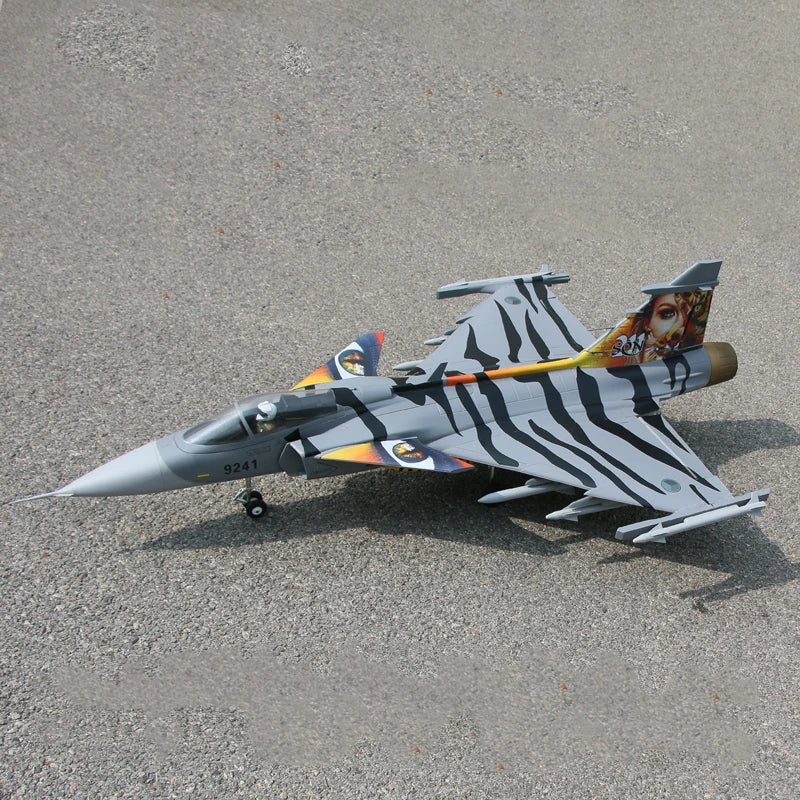 RC RC JAS-39 Gripen Remote Control Plane - 6CH Military Aircraft with NATO, Czech Republic, Swedish, and Hungarian Air Force Designs