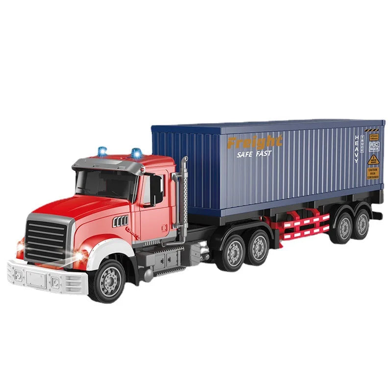 Children's Container Truck Double-decker Transporter Electric Remote - ToylandEU