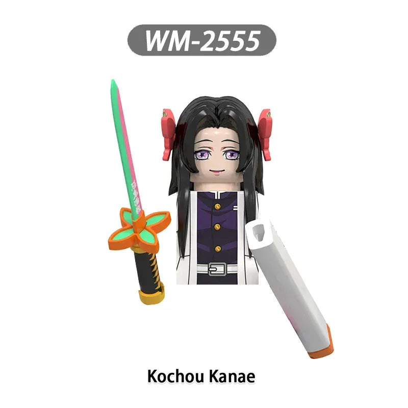 Anime Action Figures Building Blocks Set With Special Effects