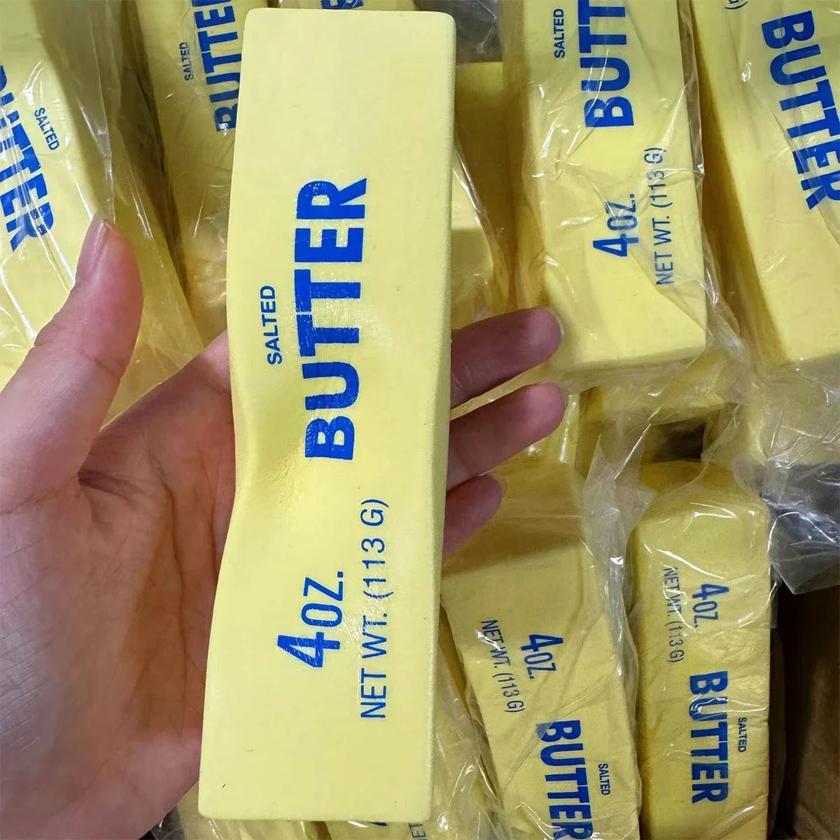Butter Fidget Toy | Slow Rebound Texture | Stress Relief Squeezer