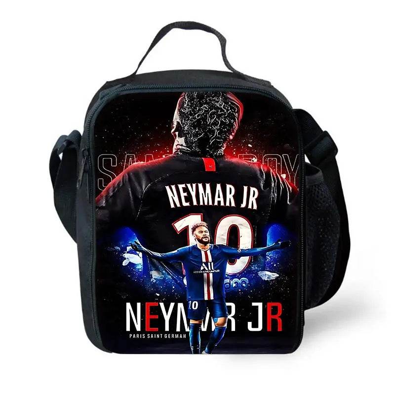 Durable School Backpack Football Themed With Lunch Bags And Pencil Bags For Boys And Girls - ToylandEU