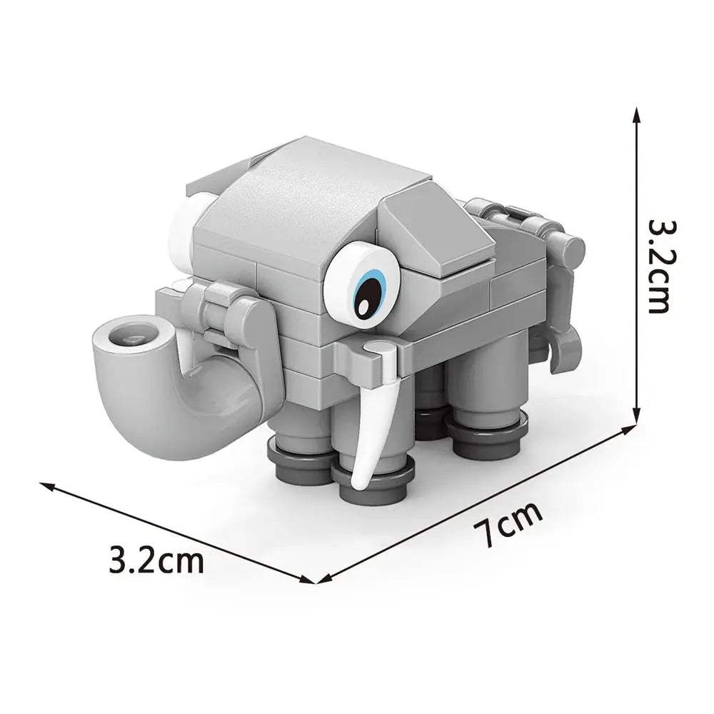 Insect World Animals Scorpion Mantis Ants Spider Birds Marine Animal Building Blocks Toys Desktop Ornaments Bricks Kids Gift - ToylandEU