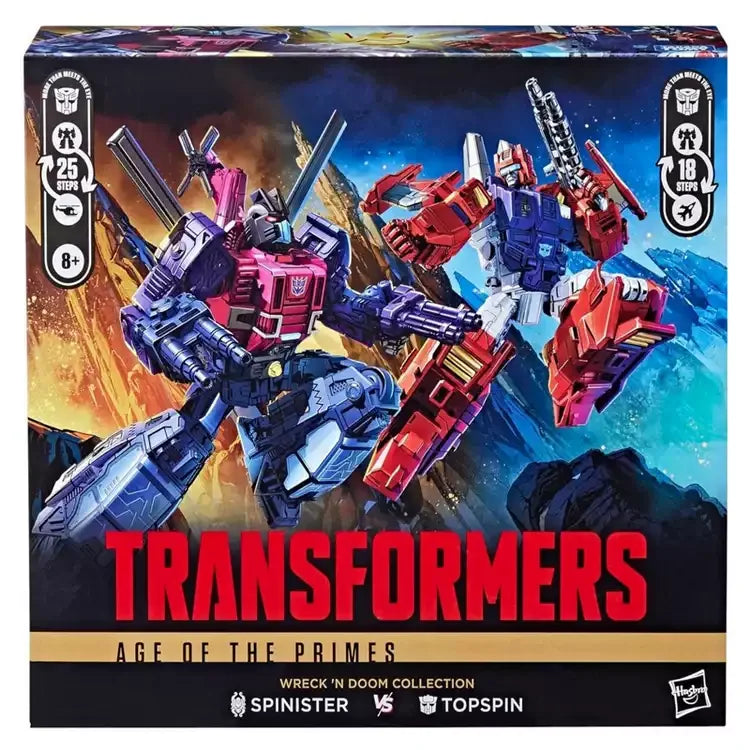 Transformers Action Figure | Age Of Primes | Swindle Robot | 6 Inch Scale