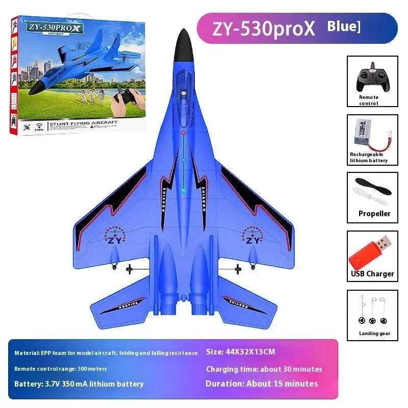 New ZY-740 RC Plane Wing Span 440mm Entry-Level Aircraft Toy - ToylandEU