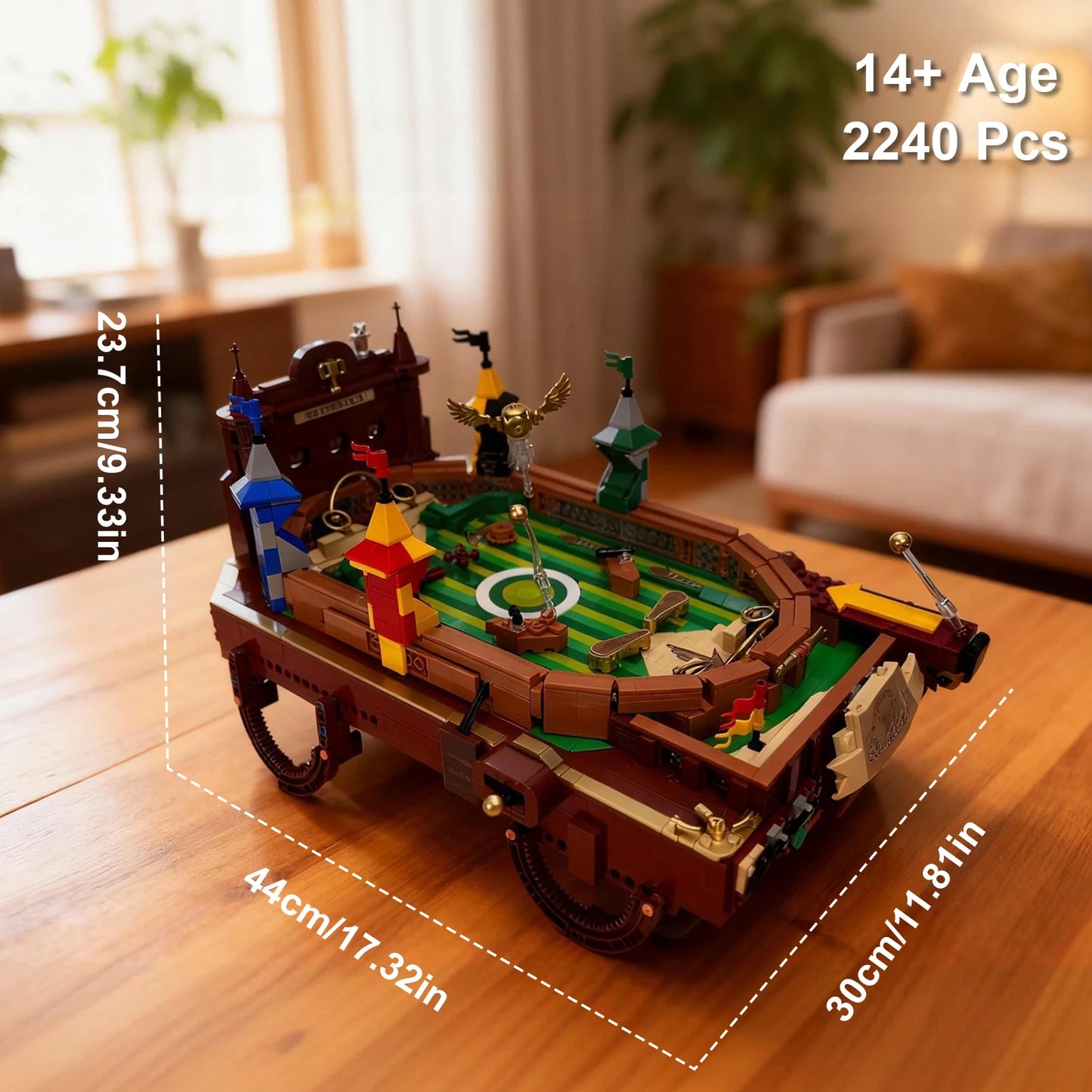 Building Blocks Set | Motorized Game Table | Lego Compatible | 2240 Pieces