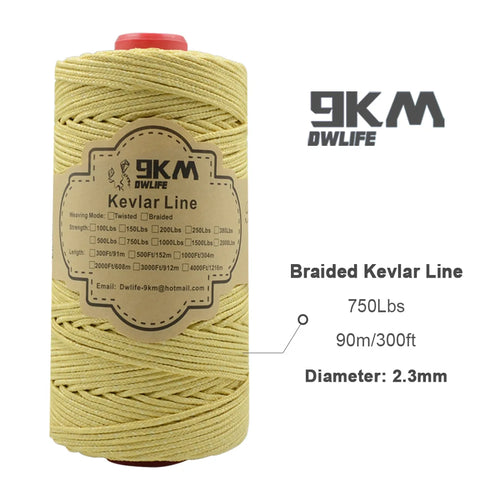 High Strength 100% DuPont Braided Kevlar Line - Versatile Outdoor Utility Rope ToylandEU.com Toyland EU