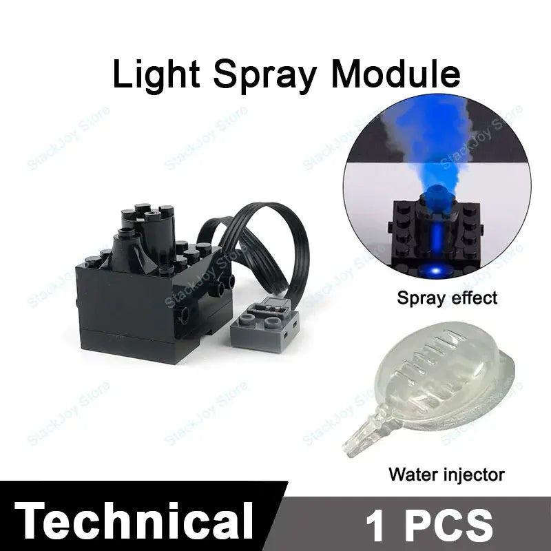 IR Motor Battery Box | Power Functions Compatible | Lego Model Bricks