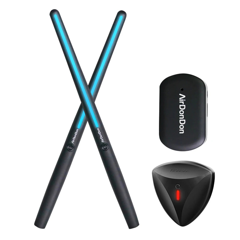 Portable Air Drum Set With Bluetooth For Silent Practice