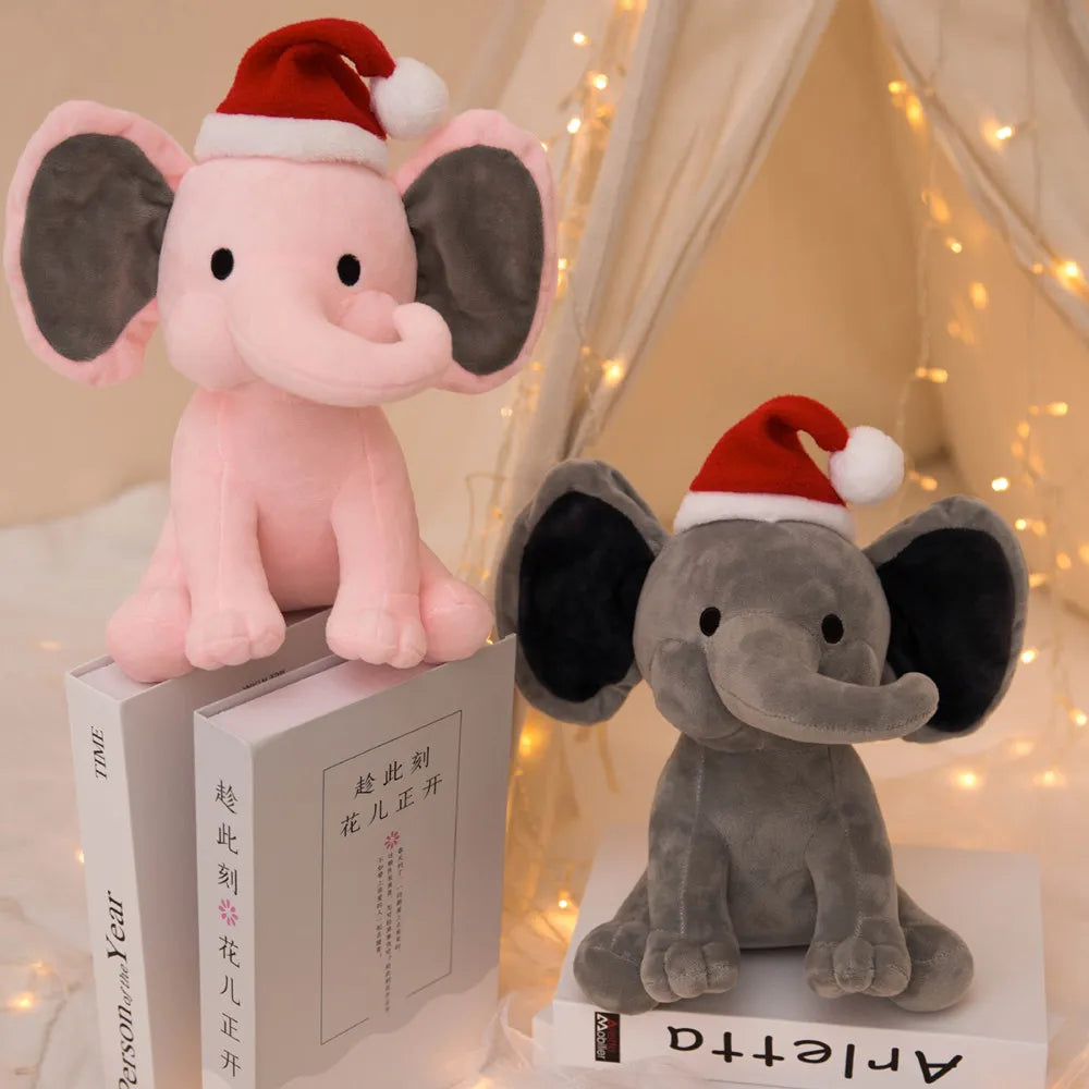 Cute White Elephant Plush Toy for Kids - ToylandEU