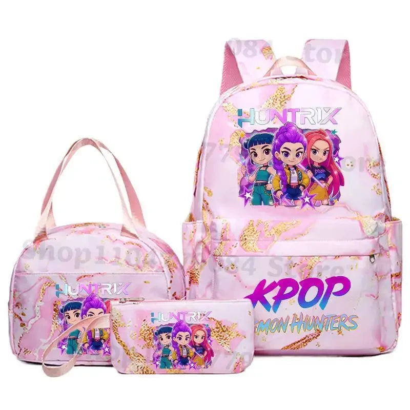 Anime Backpack Gift Set With Lunch Bag And Pencil Case - ToylandEU