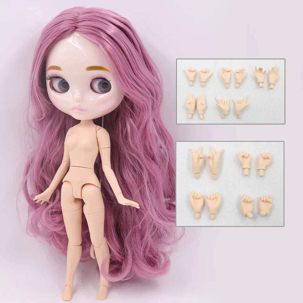 1/6 BJD Doll | 30cm Jointed Body | White Skin Finish | Girls Collectible