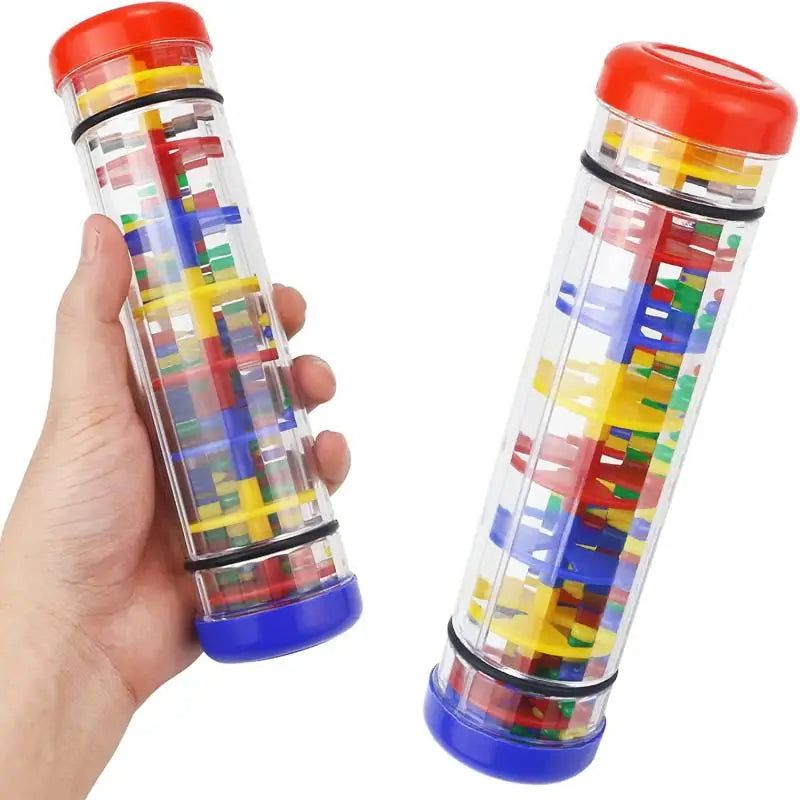 Baby Toys 6 12 Months Developmental Sensory Rain Stick Shaker Rattle - ToylandEU