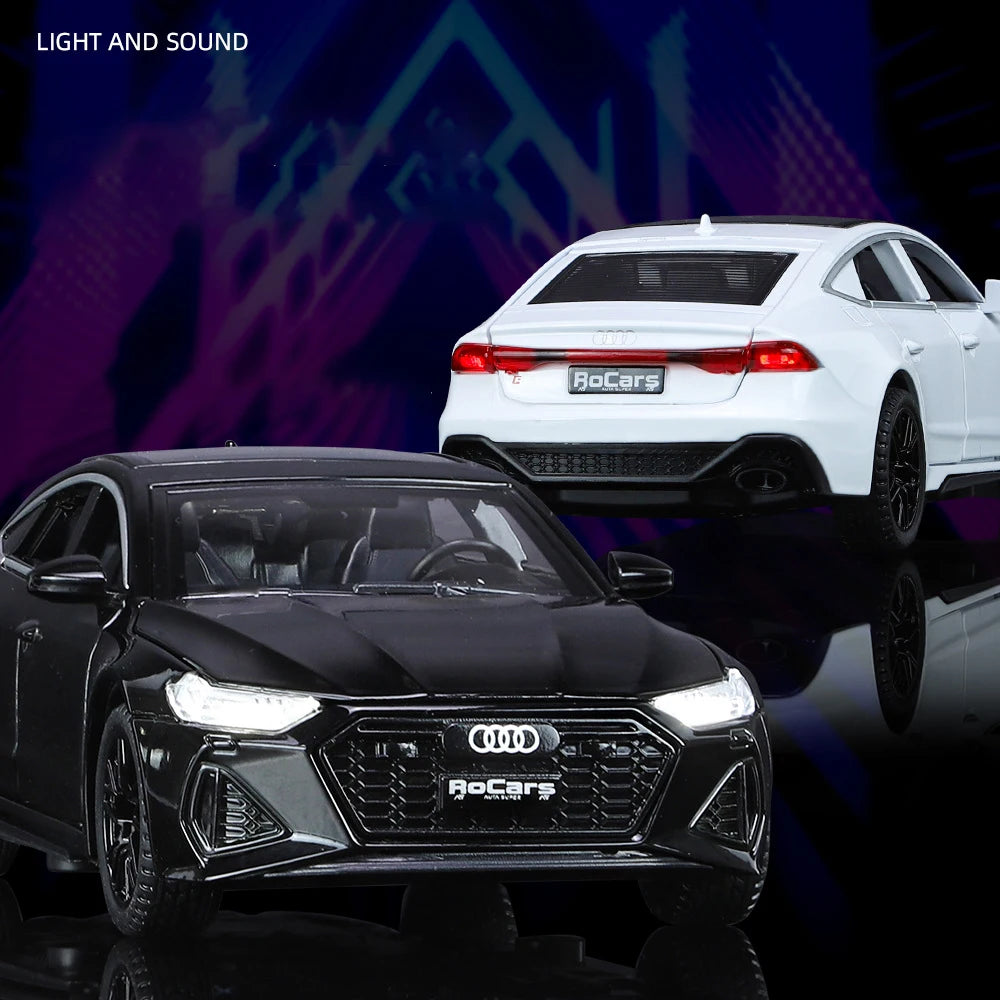 Audi RS7 Sportback 1:32 Scale Diecast Metal Model Car Toy with Alloy and Plastic Components - ToylandEU