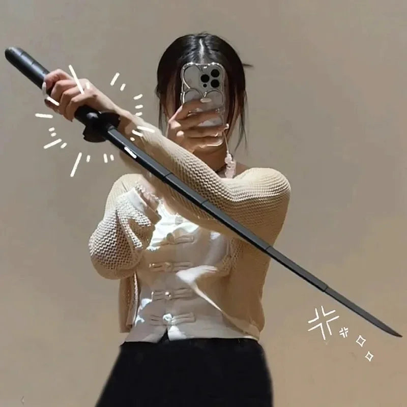 Telescopic Katana | Gravity Self Extending | 3D Printed Stress Relief | Unisex