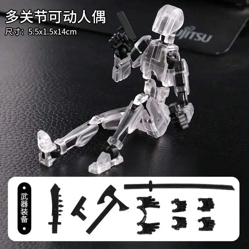 MultiJointed Action Figure Robot Shapeshift Toy For Kids - ToylandEU