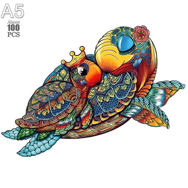 Animal Wooden Jigsaw Puzzles For Adults And Kids To Enjoy - ToylandEU