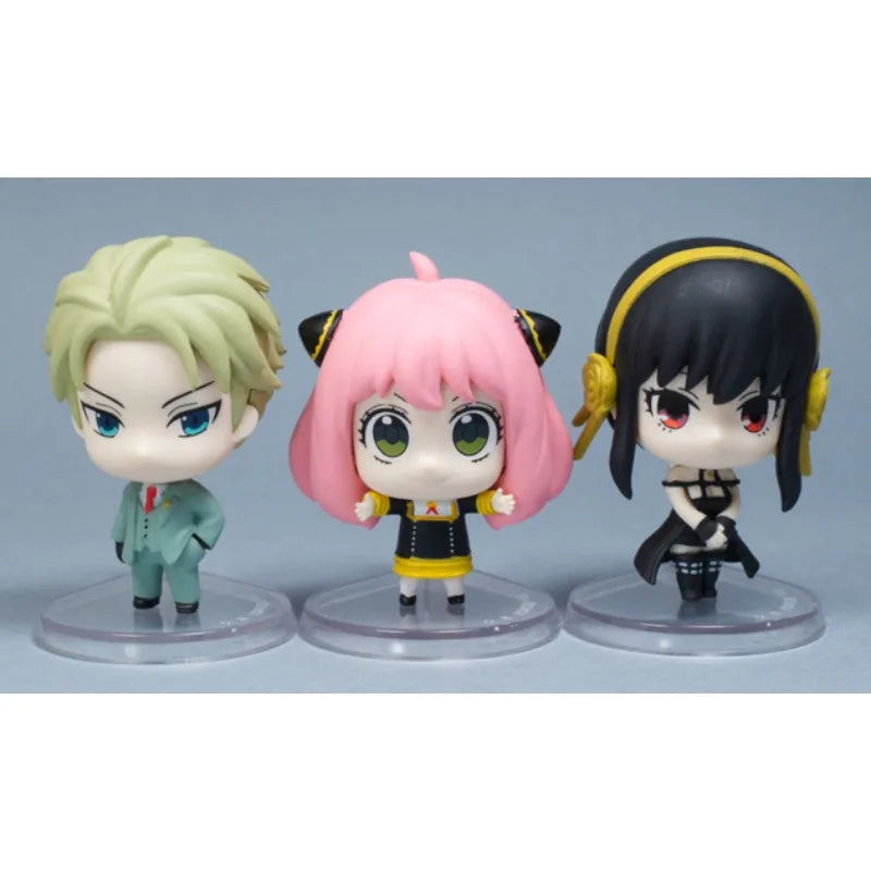 Spy X Family Anya Forger 4 Pack Collectible Figure Set