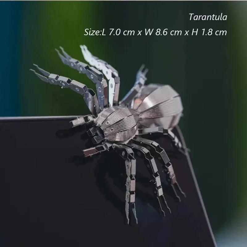3D Metal Puzzle | Insect and Animal Figures | Metal Construction | Age 14 and Up