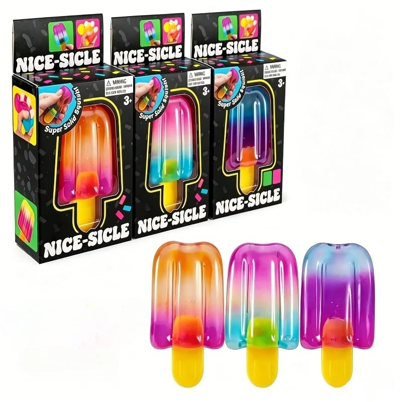 Squeeze Stress Toy | Soft TPR Material | Reusable Build | Kids And Adult Relief