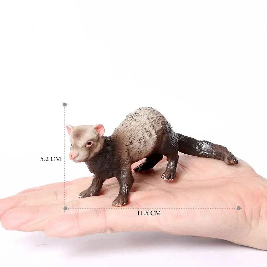 Hand Painted Forest Animal Figures Set For Collectors - ToylandEU