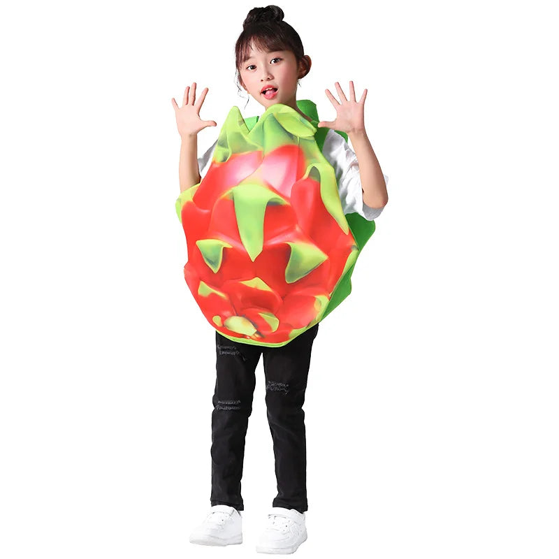 Whimsical Food-Themed Kids' Halloween Costume for Creative Playtime