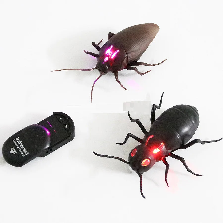 Remote-Controlled Electric Spider & Cockroach Prank Gift Toy