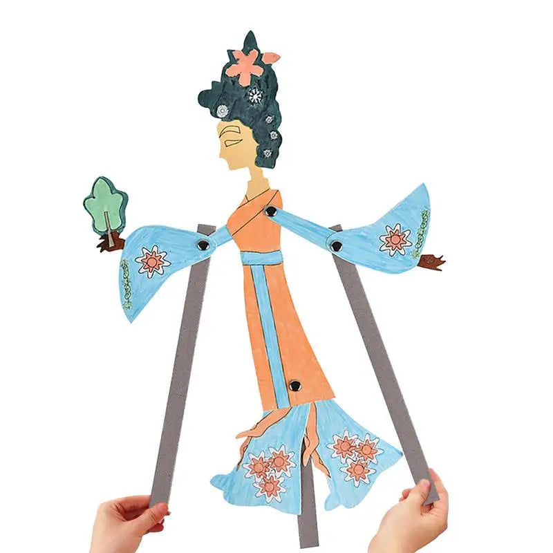 Traditional Chinese Shadow Puppet Theatre DIY Kit - ToylandEU