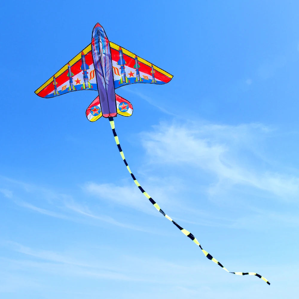 Single Line Plane Kite for Kids and Adults with Tail - ToylandEU