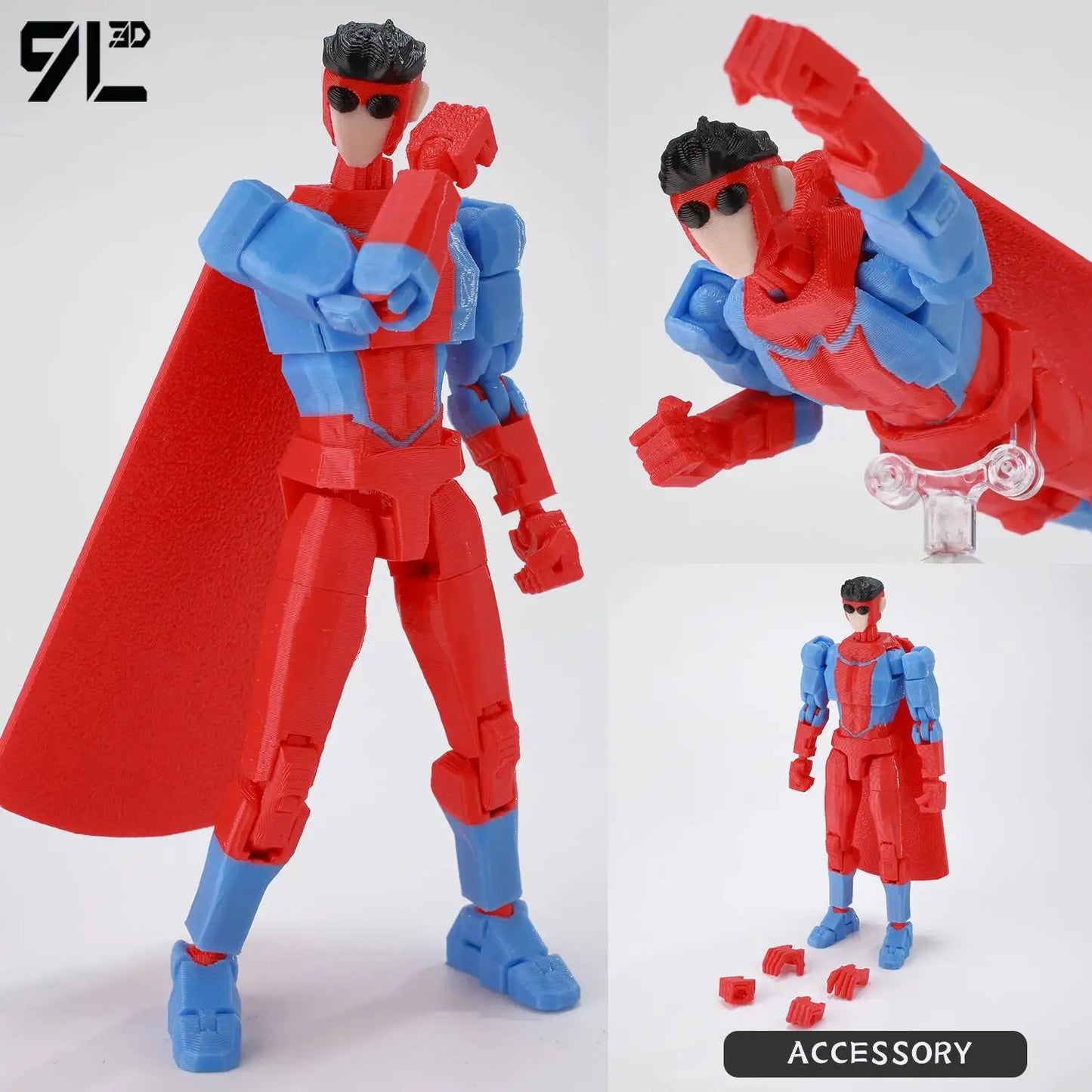 Invincible Mark Grayson Action Figure Collectible Toy