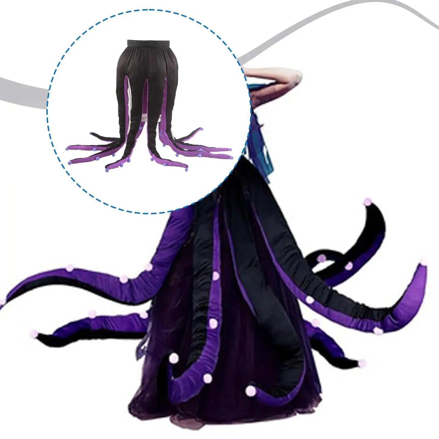 Octopus Costume for Men Women Creative Clothes Role Playing Fancy Dress for Party Holiday Carnival Masquerade Photo Props - ToylandEU
