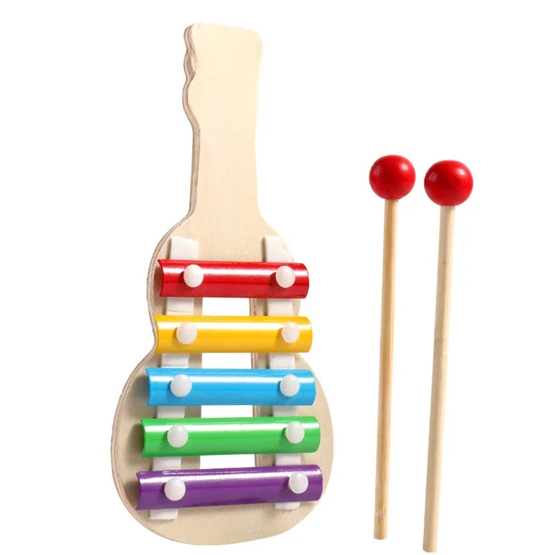 Wooden Toys For Babies 1 2 3 Years Music Instrument Toys Preschool
