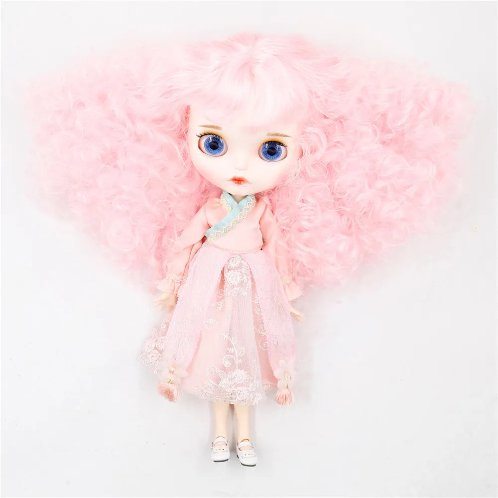 Jointed 30cm Customized 1/6 Blyth Doll with Multiple Eye Colors - Nude - ToylandEU