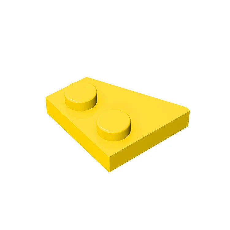 Building Block Plates | Plate 2X2 Wedge | Universal Bricks | Kids And Adults