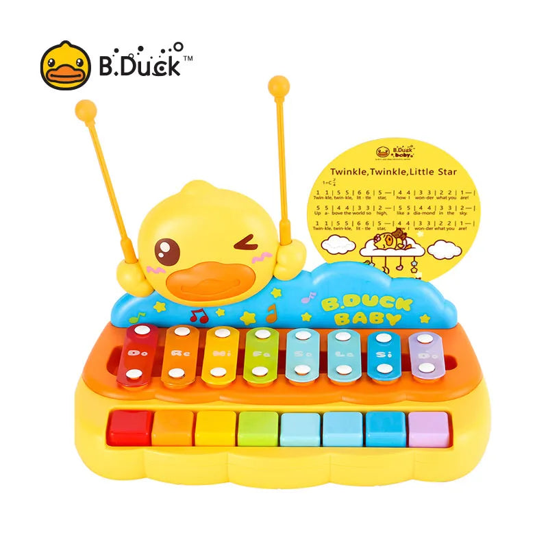 B.Duck Eight-Tone Hand Percussion Music Piano Fun Puzzle Children's - ToylandEU
