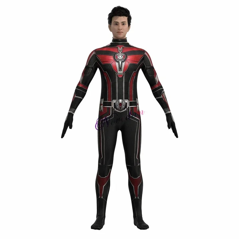Ant Man Cosplay Costume | Full Body Zentai Suit | Helmet Mask | Adult Unisex
