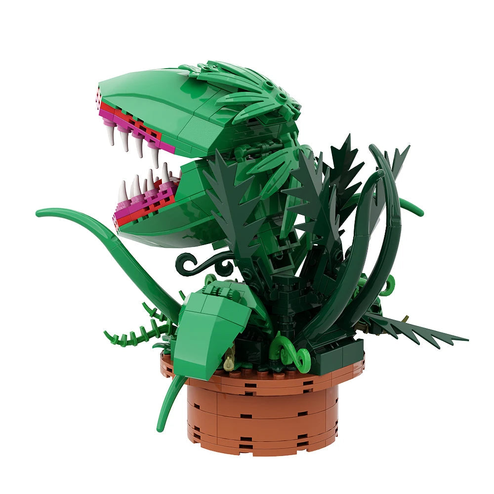 Carnivorous Plant Building Blocks Set with Electronic Brochure - ToylandEU