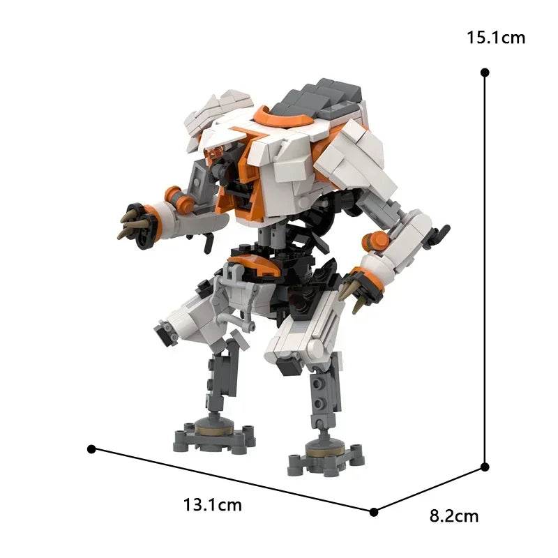 BuildMoc Titanfalls 2 Ion-class Titan Reaper Titan BT-7274 Set - ToylandEU