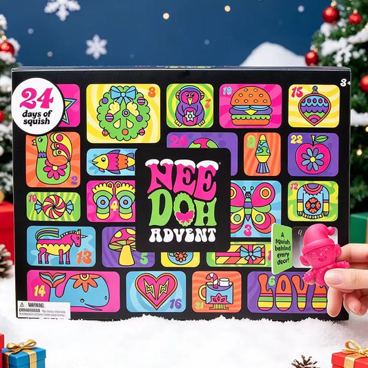 Advent Calendar | 2026 New 24 Piece 3D PVC Fidget Dolls | Surprise Countdown Calendar | New Year Gift