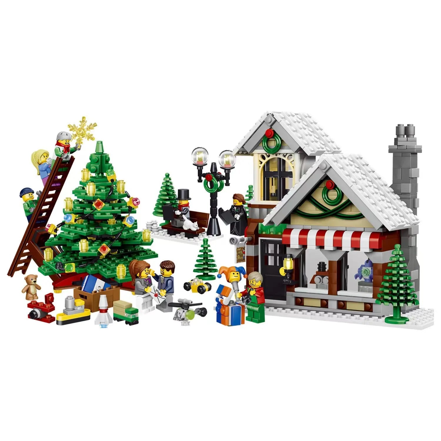 Winter Village Toy Shop Building Set - ToylandEU