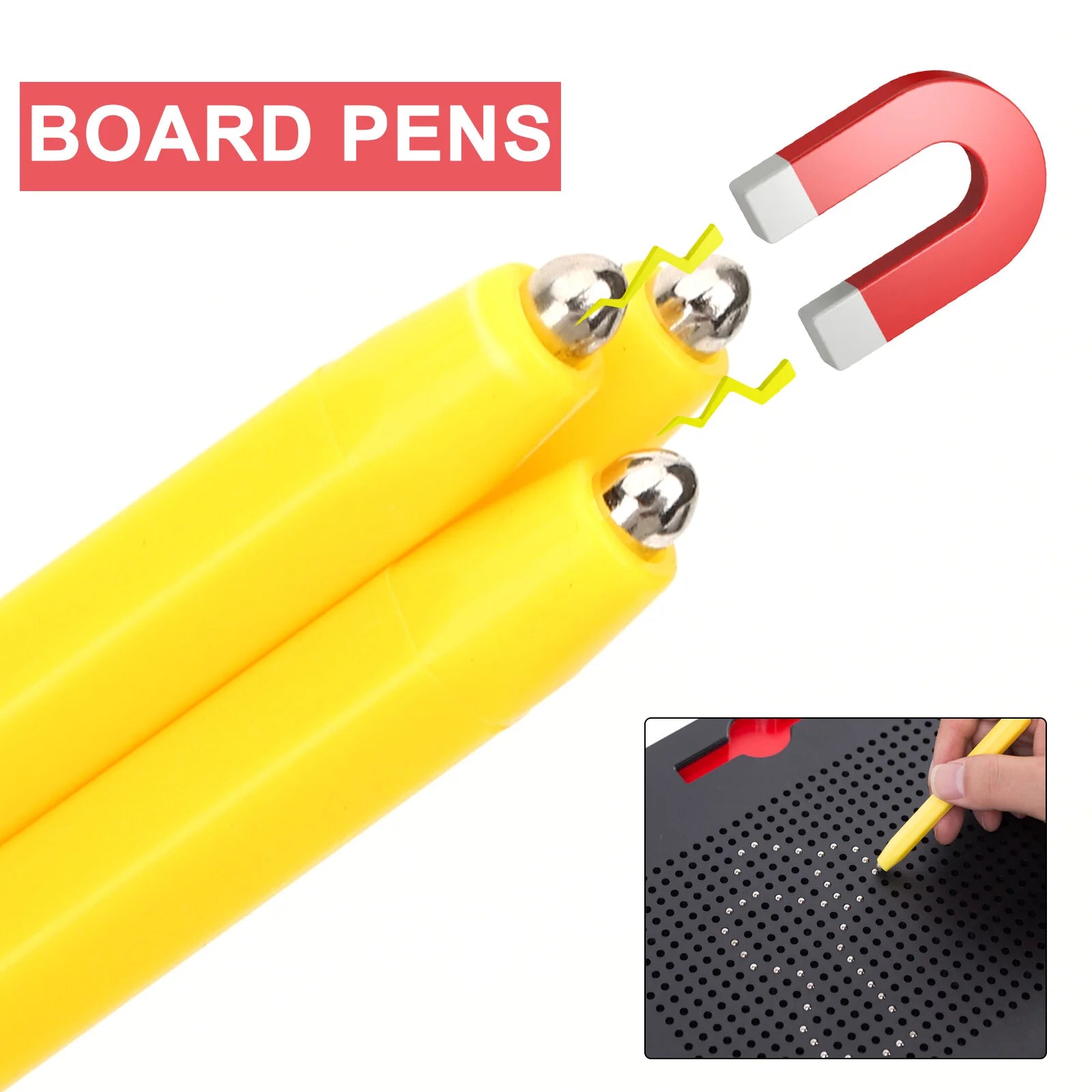 3 Pcs Russian Replacement Stylus Drawing Board Writing Pens Toddlers - ToylandEU