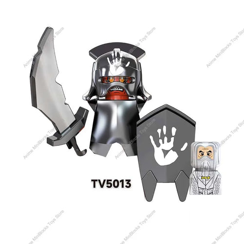 TV6403 Lord Rings Movies Bricks Dolls Goblin Ringwraith Sauron Frodo ToylandEU.com Toyland EU