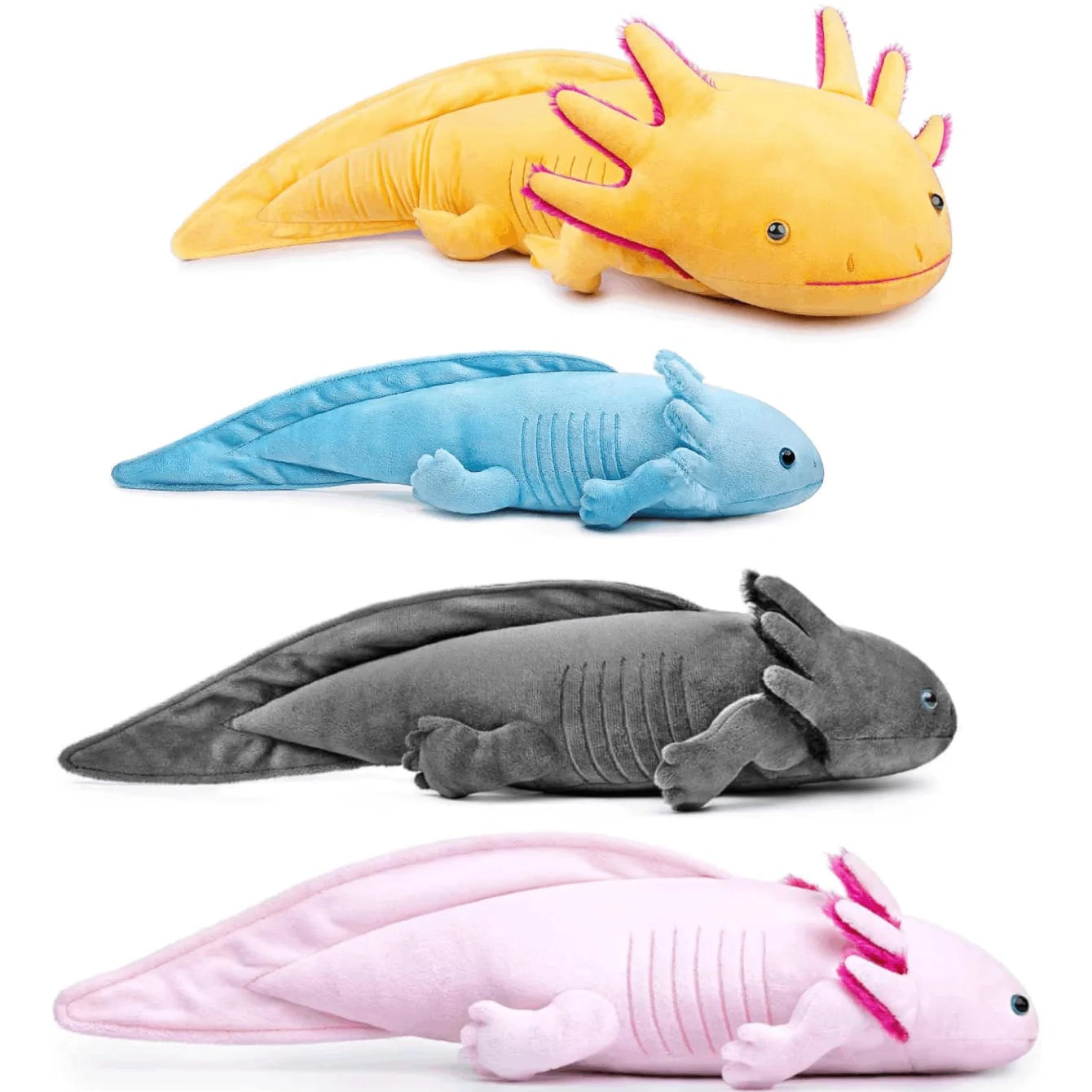 Axolotl Plush Stuffed Animal | Extra Large | Toylandeu™