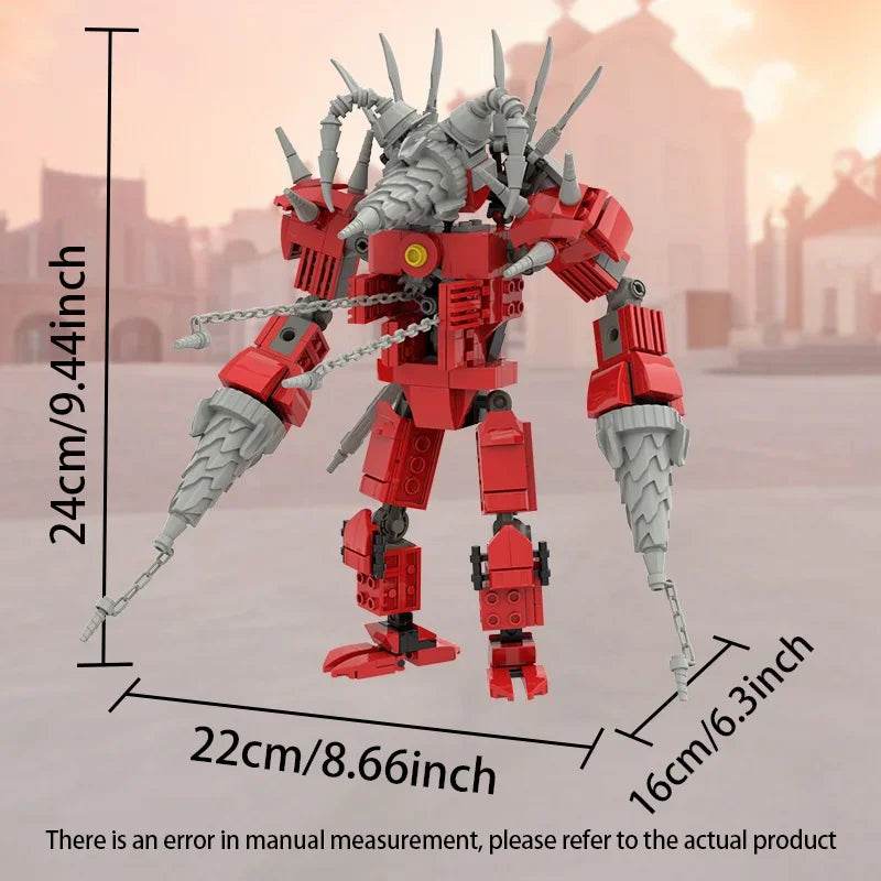 New Skibidi Toileted Giant Titan TVman Upgrade Speakerman Building Blocks Animation Figure Model Toys for Kids Ideas Gifts Christmas - ToylandEU