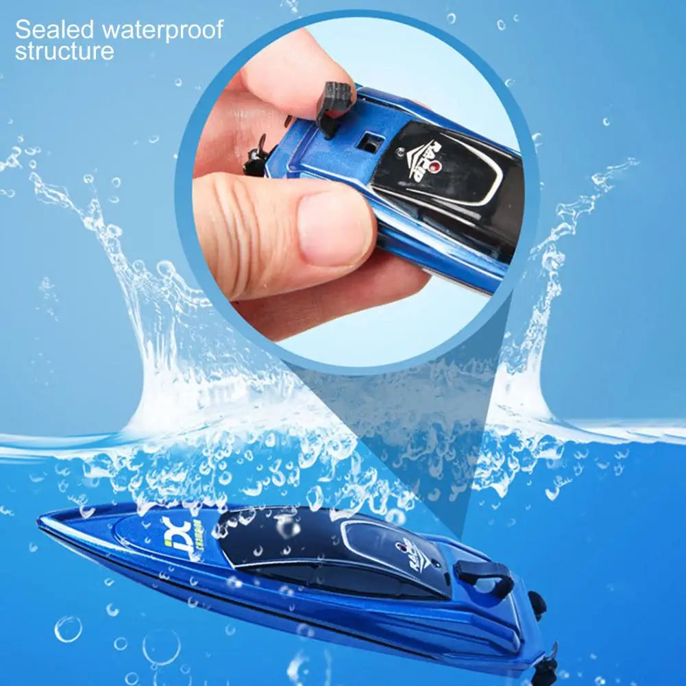 RC Racing Boat with Waterproof Protection
