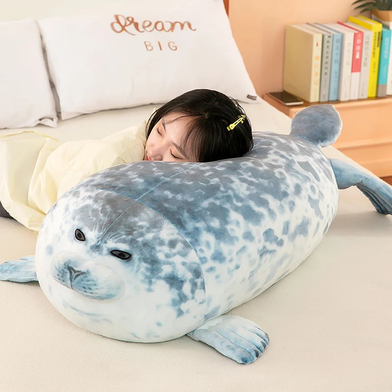100cm Seal Pillow Plush Toy Cozy Comfort Gift Dreamy
