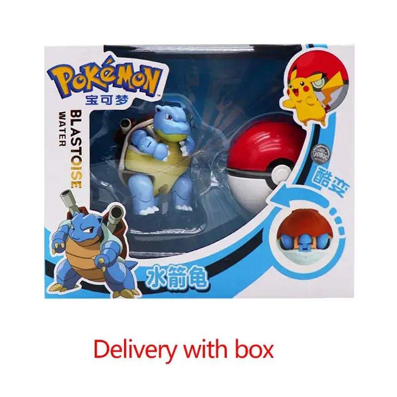 Pokeball Transforming Action Figure Set Pokemon Gift - ToylandEU