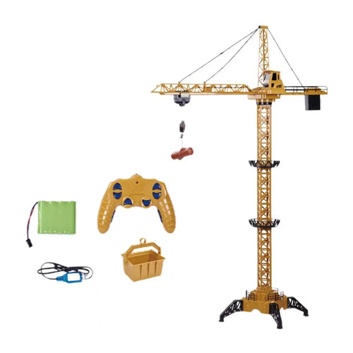 Eco-Friendly Remote Control Tower Crane Toy with Light ToylandEU.com Toyland EU