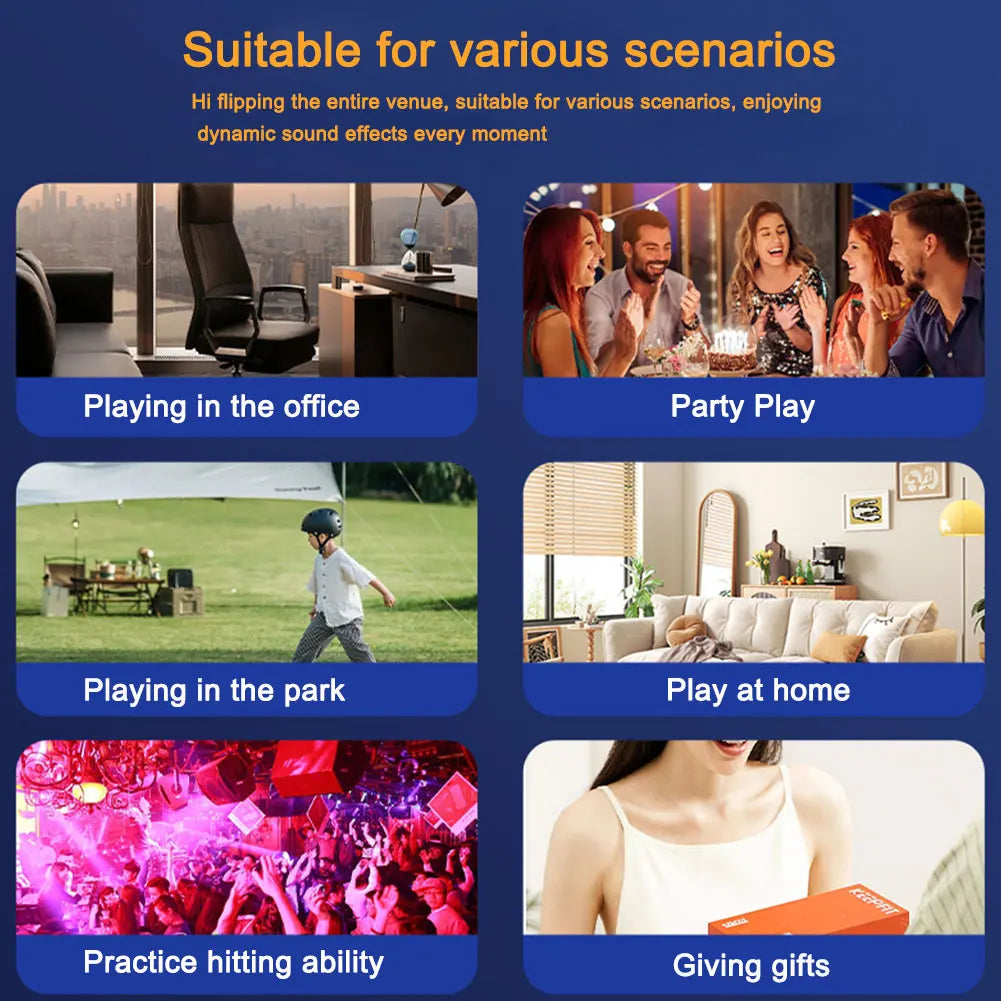 Virtual Air Drum Set With Portable Drumsticks And Pedals