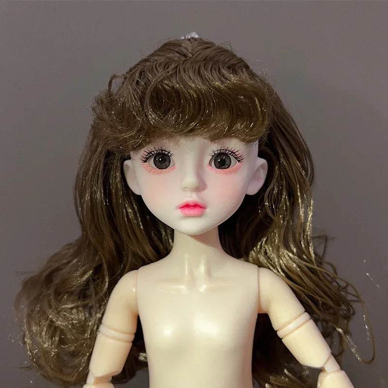 Ball Jointed Doll Toys Bjd Dolls 1/6 Starry Gray Eyes 30cm - ToylandEU