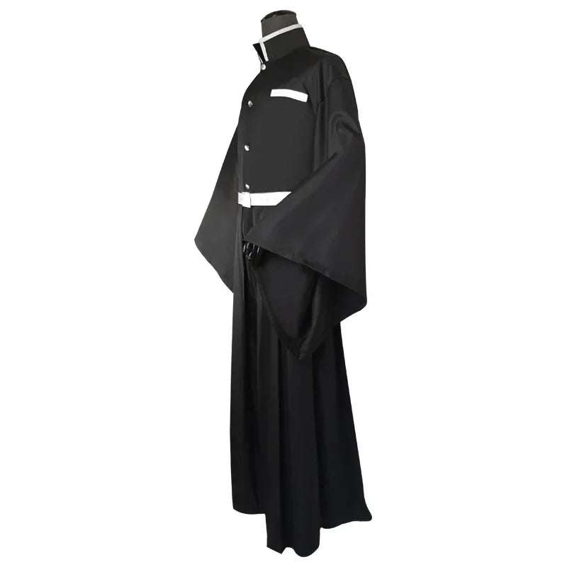 Demon Slayer Cosplay Costume | Knit Kimono With Wig | Unisex Adult | Halloween